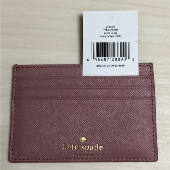 💖✨Last One✨💖 NWT kate spade dustypeony card case - Picture 4 of 7